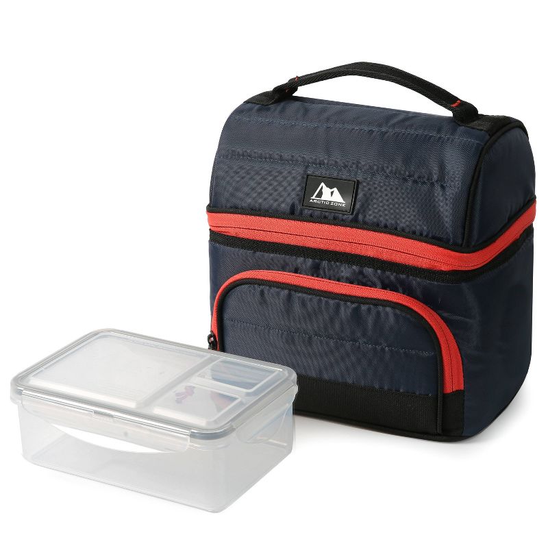 Arctic Zone Ultimate Secret Lunch Bucket Set - Navy