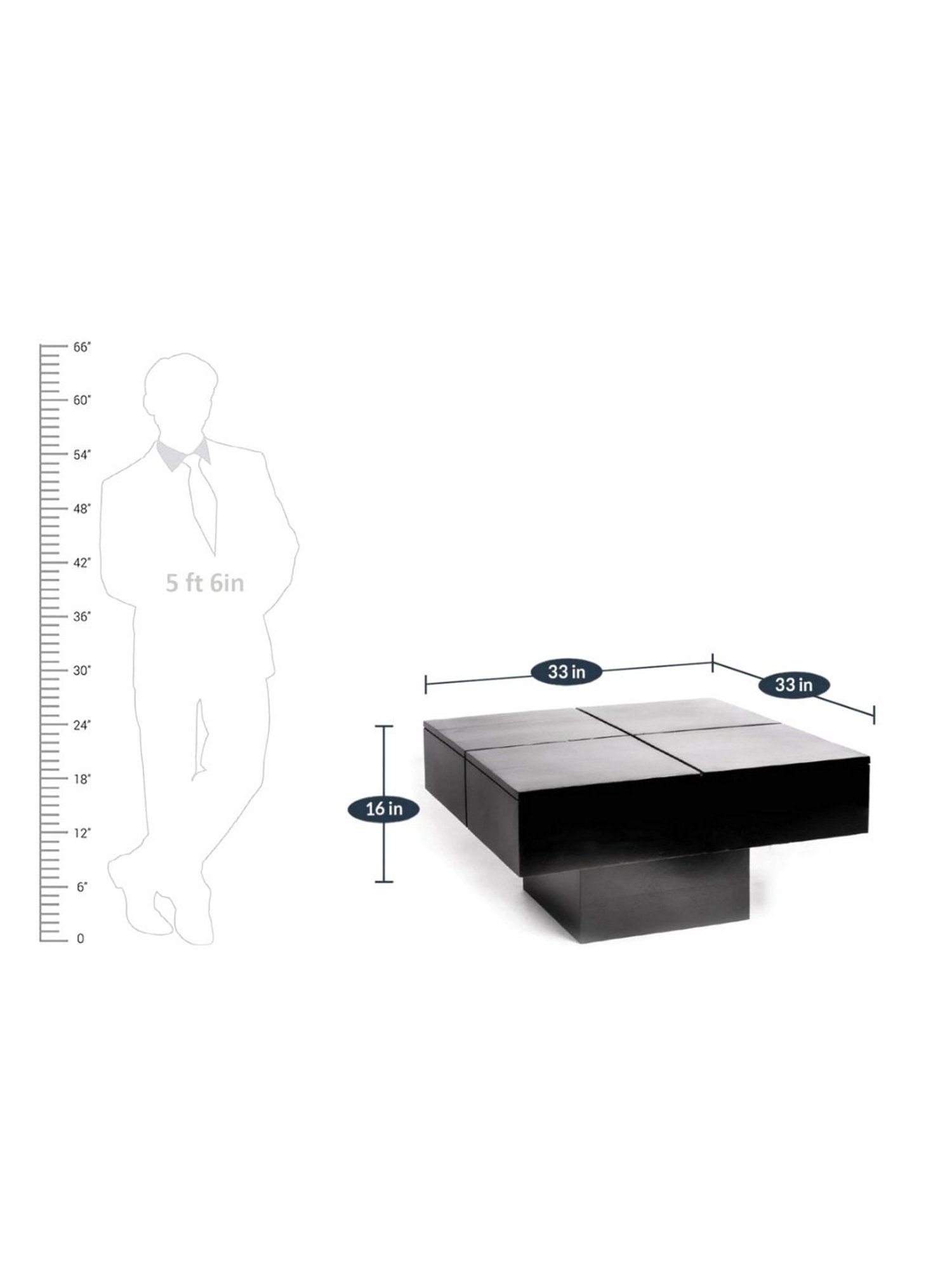 Glass Oval Living Room Metal Coffee Table - Saracina Home