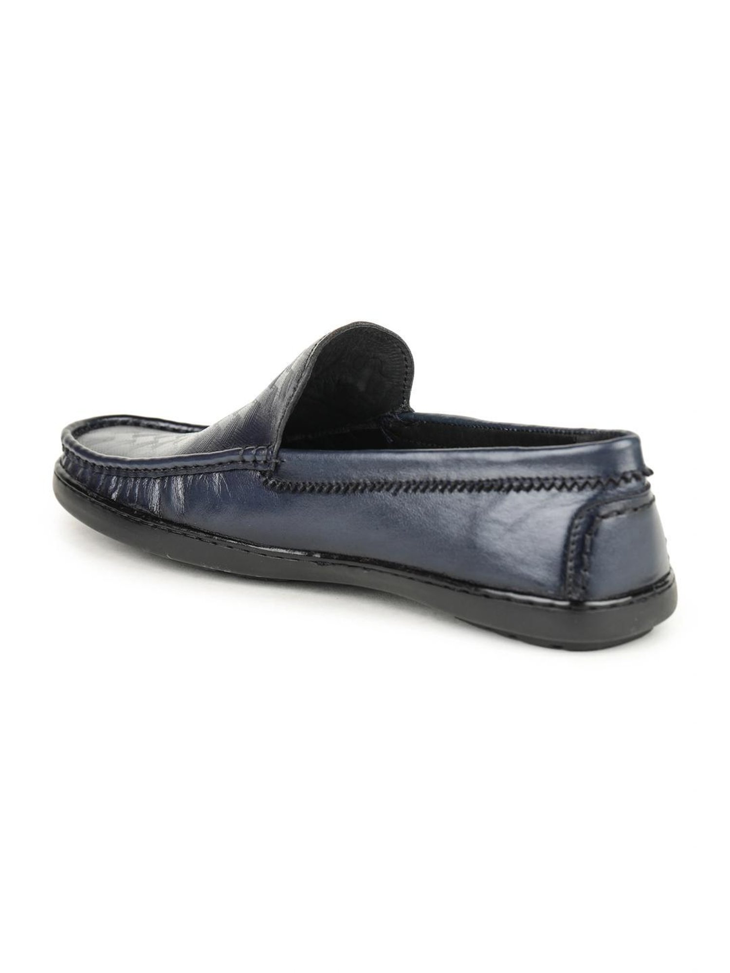 Britmen Men's Blue Casual Loafers