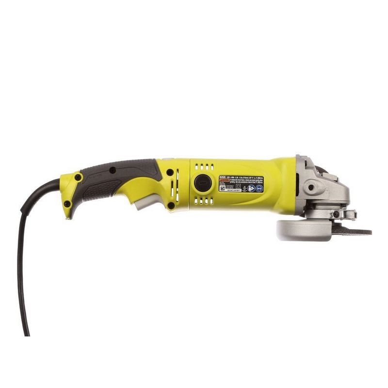 Ryobi ZRAG453G 6.5 Amp 4-1/2 in. Angle Grinder (Green)