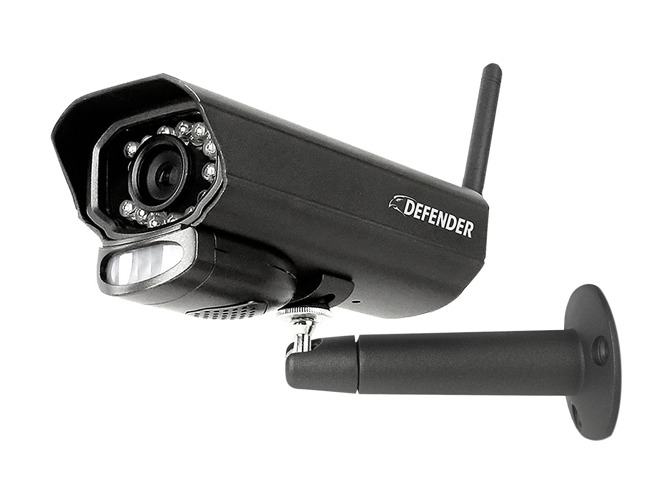 Defender PHOENIXM2 Digital Wireless 7" Monitor DVR Security System with 2 Night Vision Cameras and SD Card Recording