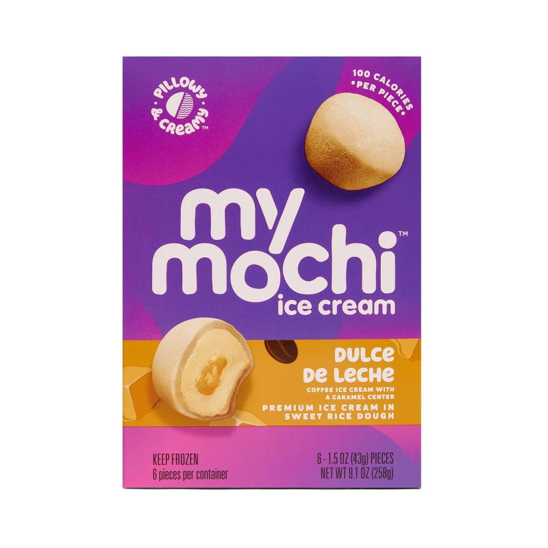 My/Mochi Third Layer Dulce de Leche Ice Cream - 6pk