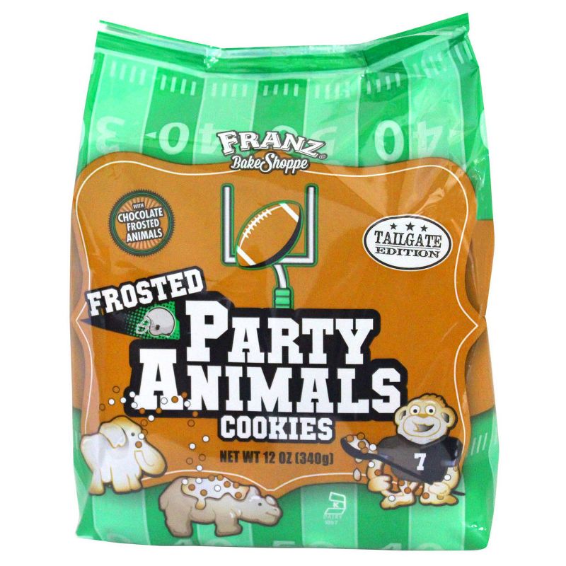 Franz Bake Shoppe Party Animals Frosted Cookies - 12oz