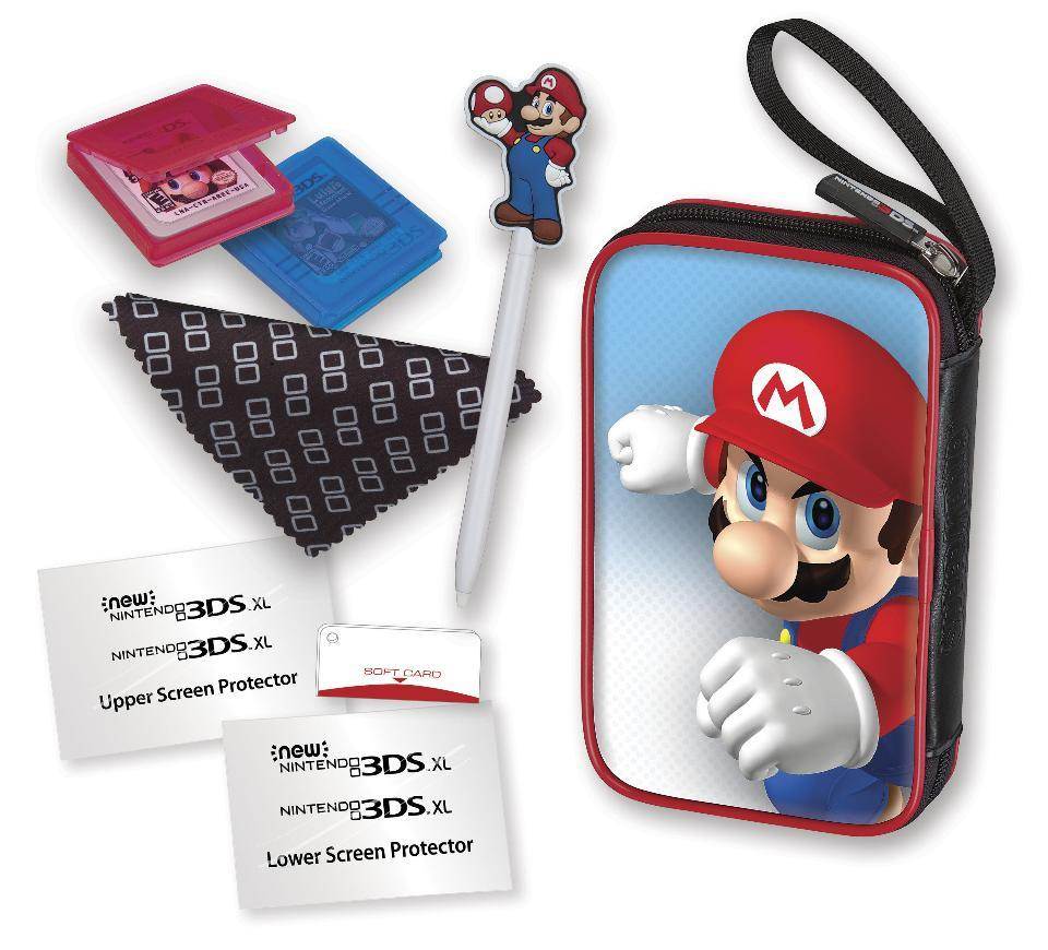 rds 46154dd3 mario essential pack for nintendo 3ds  mario with mario style