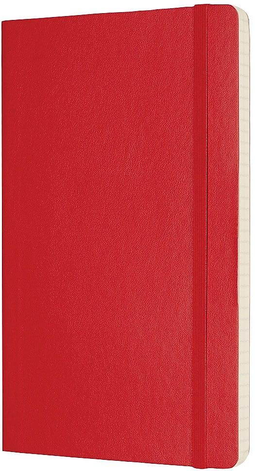 Moleskine MSKN Large Squared Scarlet Red Soft Cover 854641XX