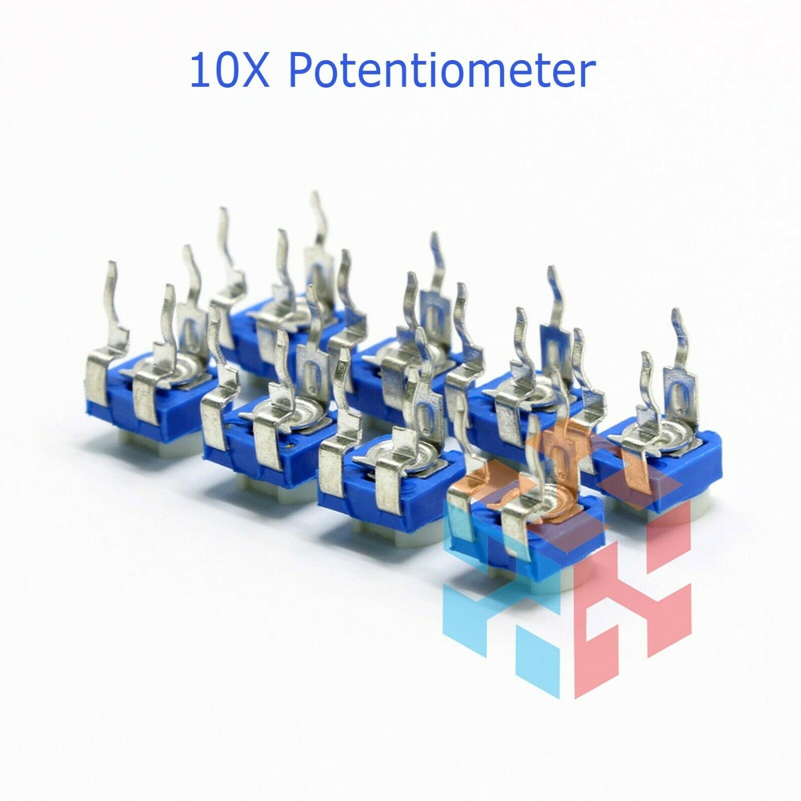 10pcs 20K ohm 203 Adjustable Resistor Trimmer Potentiometer RM065