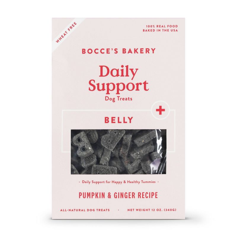 Bocce's Bakery Belly Aid Functional Dog Treats - 12oz