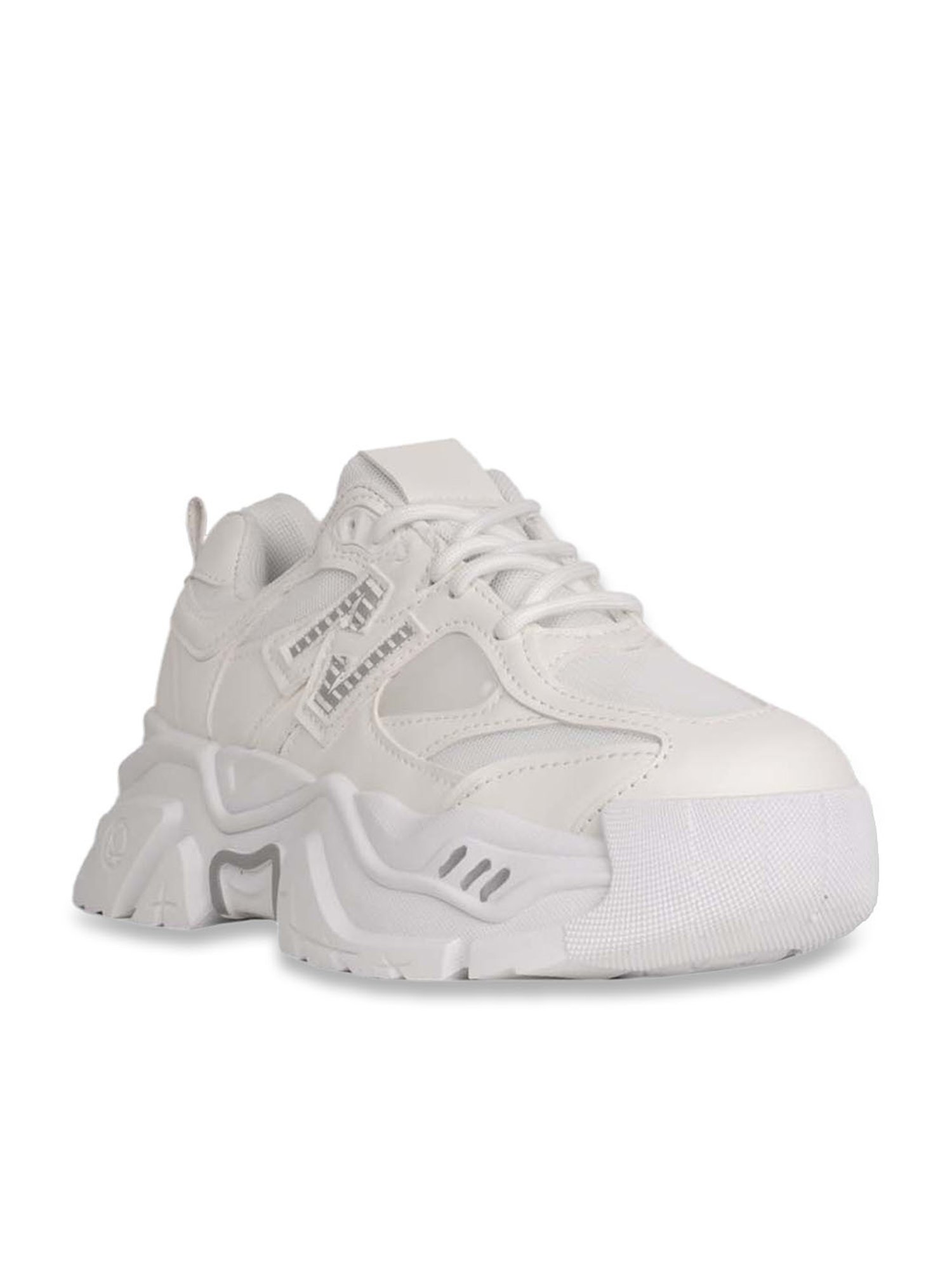 Jove Women's White Casual Sneakers