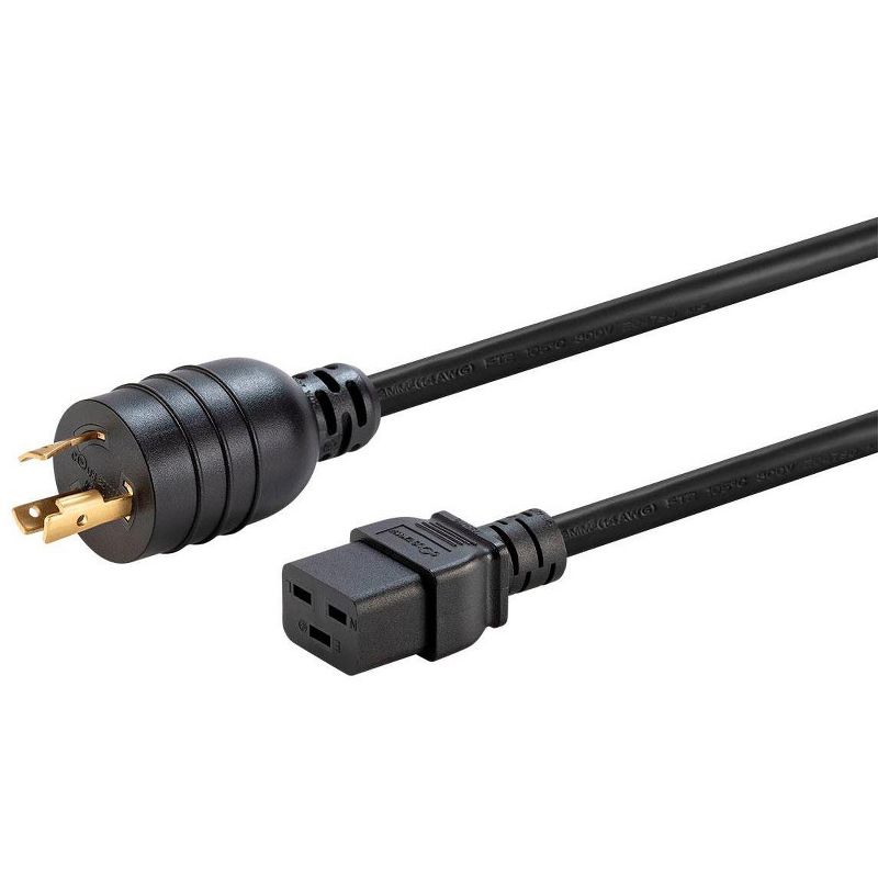 D'Addario Planet Waves IEC to NEMA Plug Power Cable, 10FT 10 ft. Red/Black