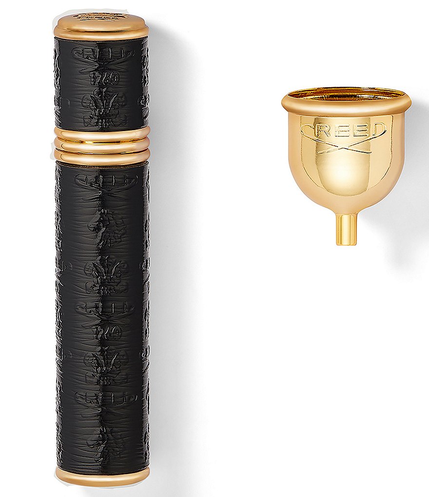 CREED Black with Gold Trim Pocket Atomizer