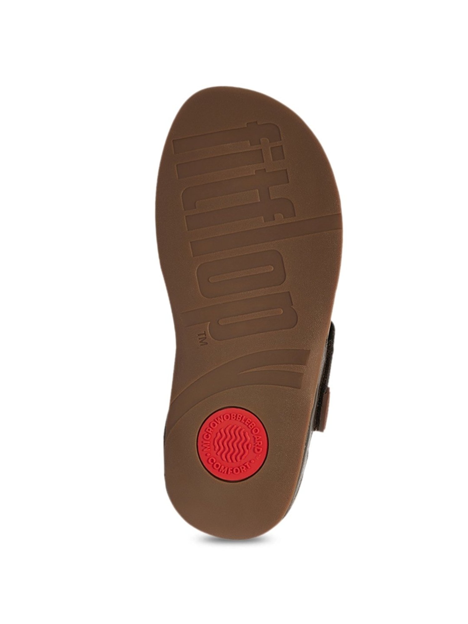 FitFlop Men's Brown Thong Sandals