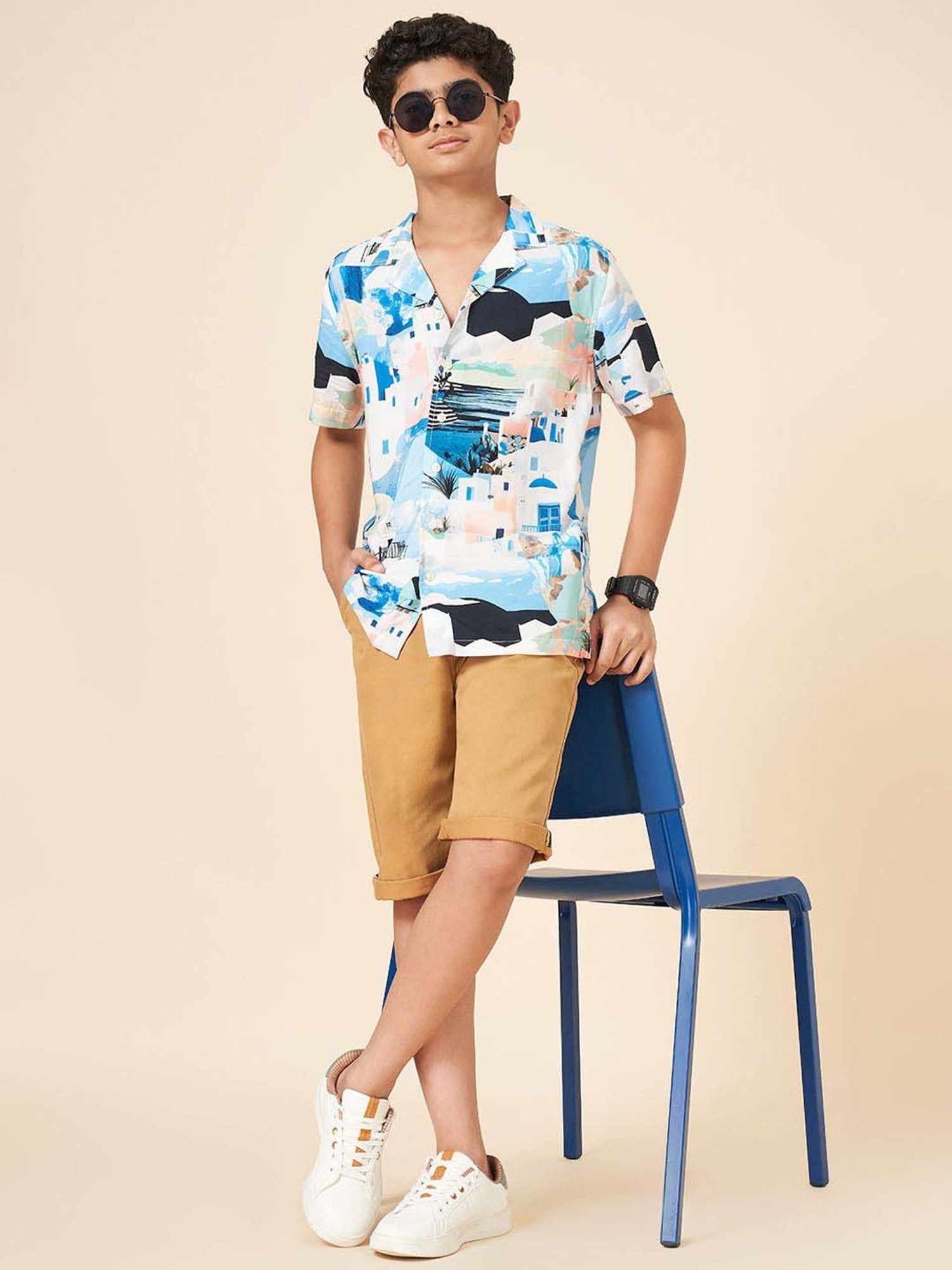 Coolsters by Pantaloons Boys Multicolor Printed Shirts