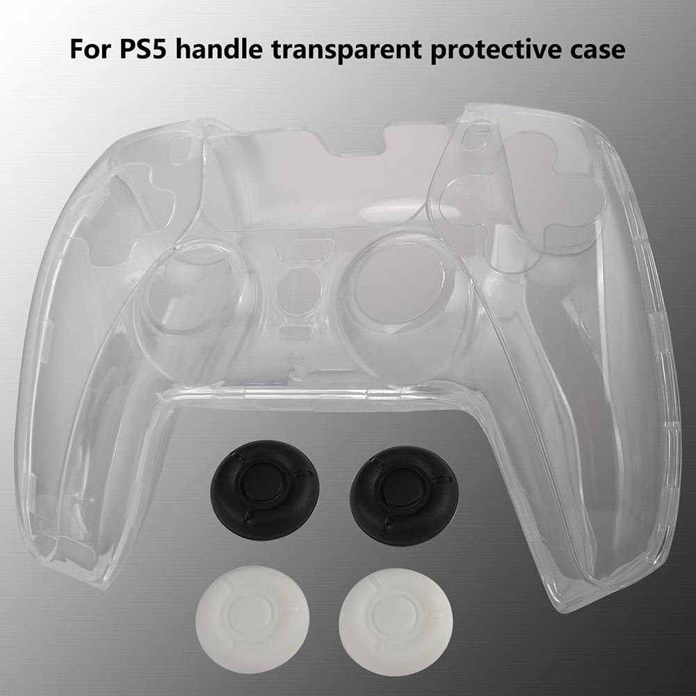 For PS5 Gamepad Silicone Protective Cover For SONY Playstation 5 Wireless Controller Protection Case With Non-slip Particles