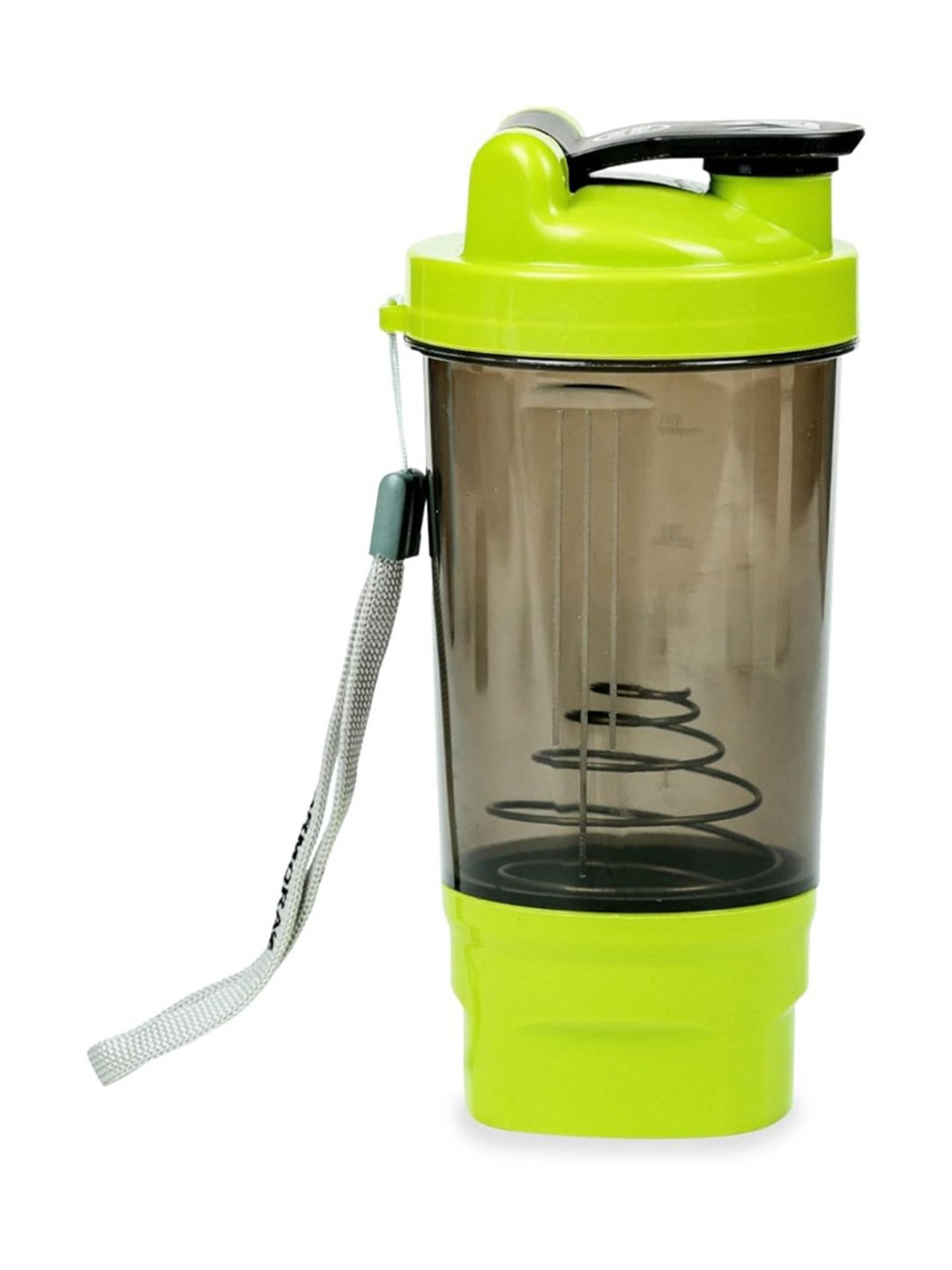 Varmora Green Plastic Protein and Gym Shaker - 575 ml