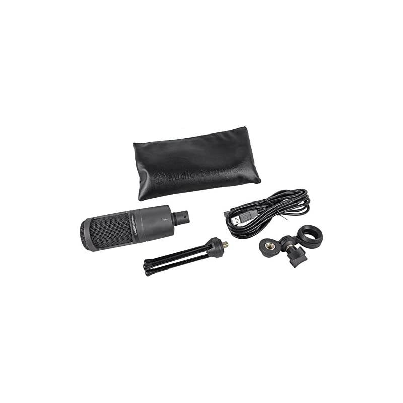 AT2020USB Plus Condenser Microphone with Pop Filter
