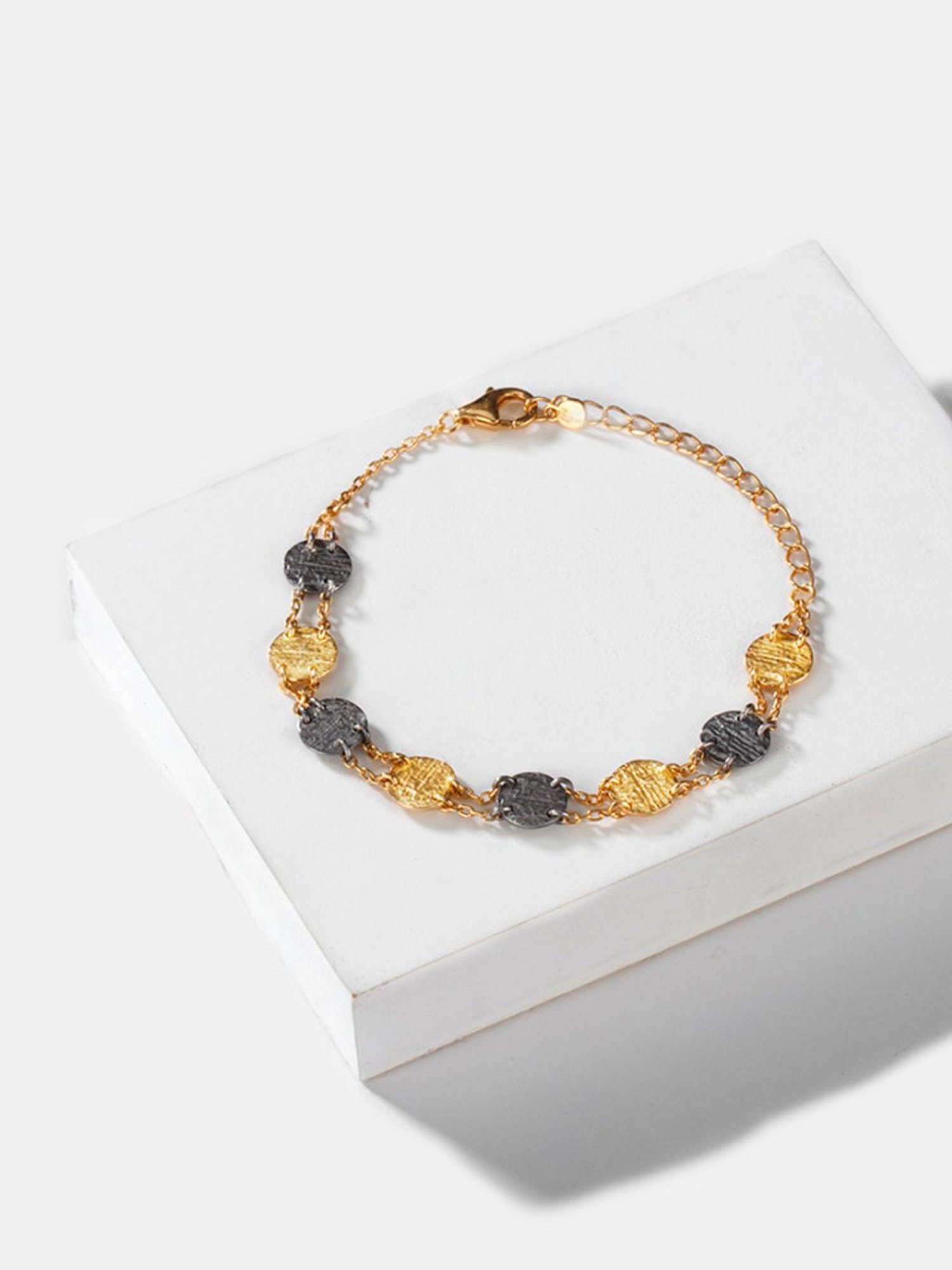 Shaya 92.5 Sterling Silver Dazzle All Day Confetti Bracelet for Women