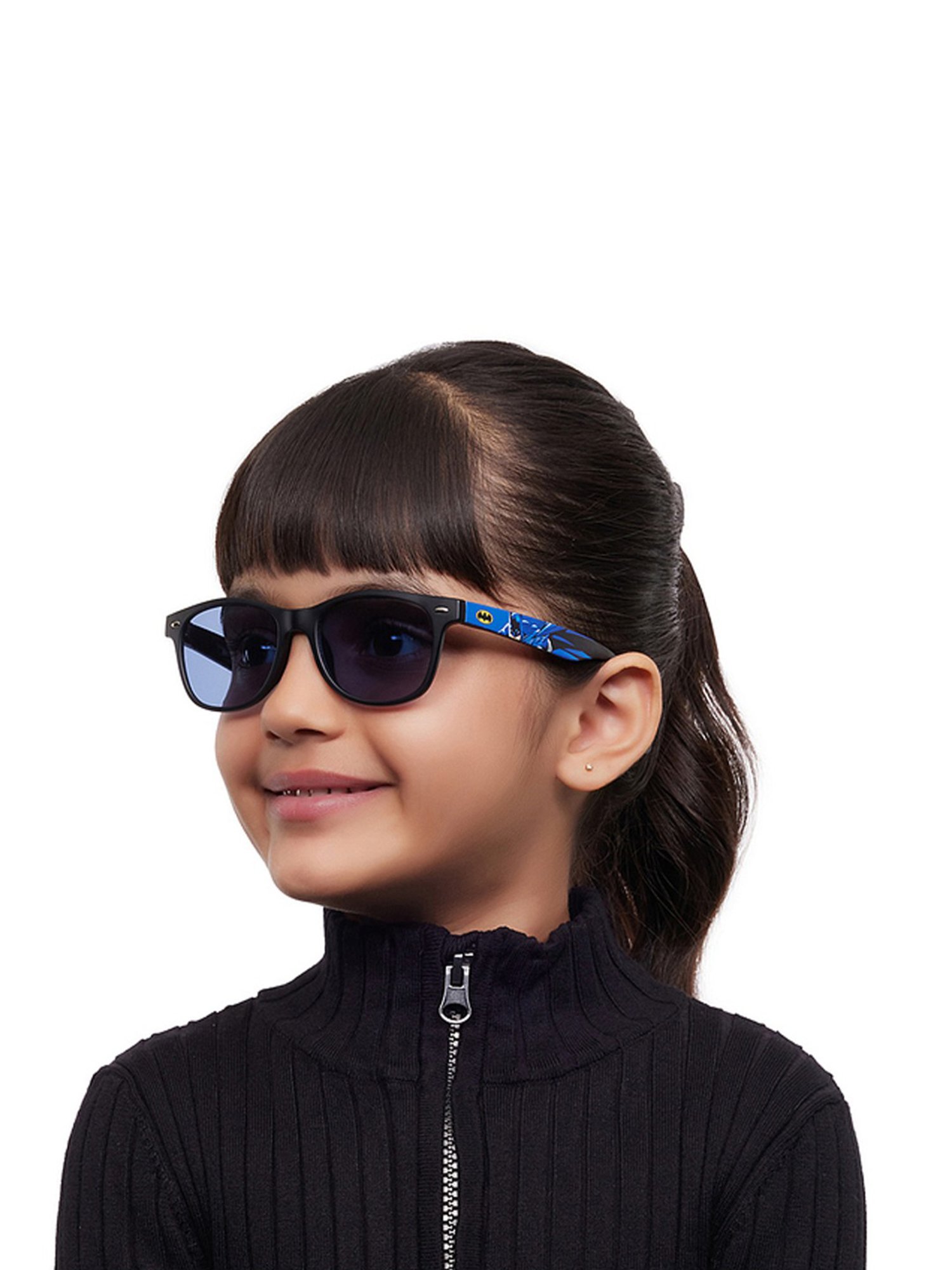Hooper Batman Blue Square UV Protection Sunglasses for Kids