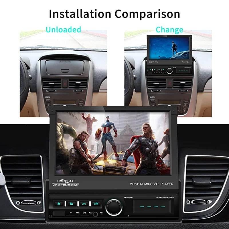 BEARCAT 880 CB Radio with 40 Channels and Large EasytoRead 7Color LCD Display with Backlighting Backlit Control KnobsButtons NOAA Weather Alert PACB Switch and Wireless Mic Compatible