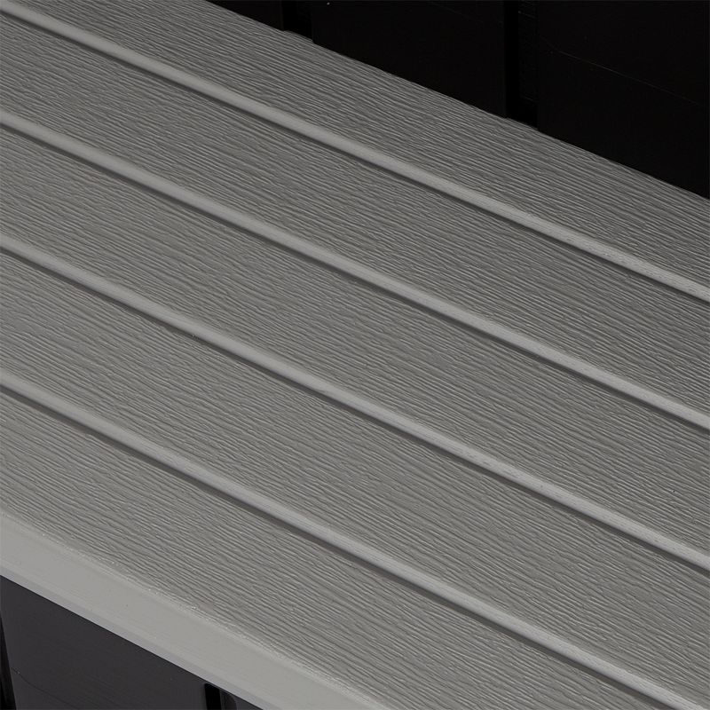 Confer Leisure Accents 36 Inch Deluxe Patio Long Hot Tub Spa Step, Gray/Black