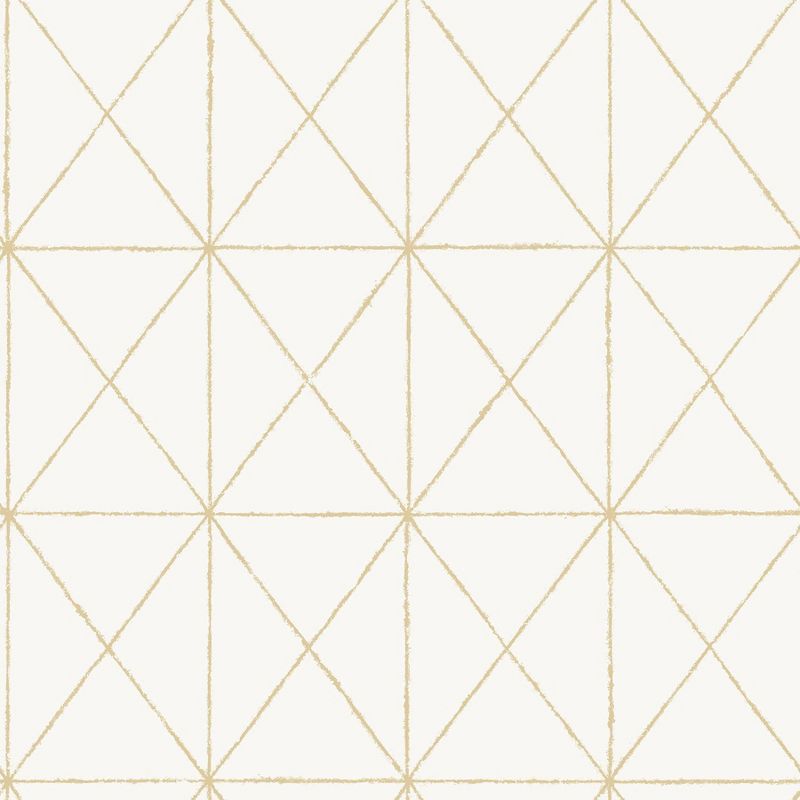 NuWallpaper Get In Line Peel & Stick Wallpaper