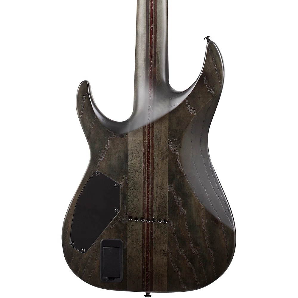 Schecter C-7 SLS Evil Twin 7-String Electric Guitar, Satin Black #1349