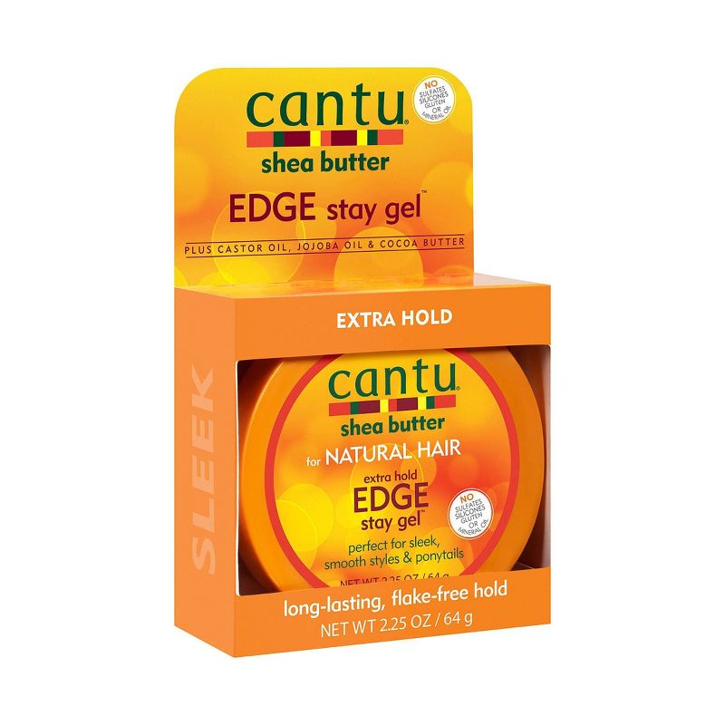 Cantu Extra Hold Edge Stay Gel - 2.25oz