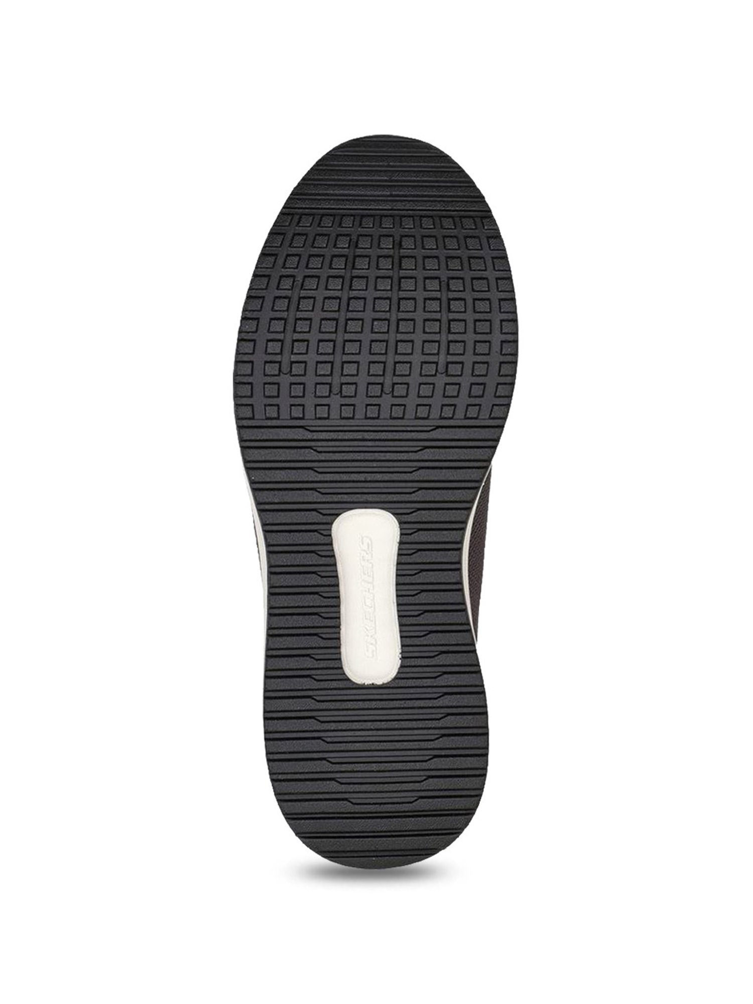 Skechers Men's CROWDER - DESTINO Charcoal Black Casual Lace Up Shoe