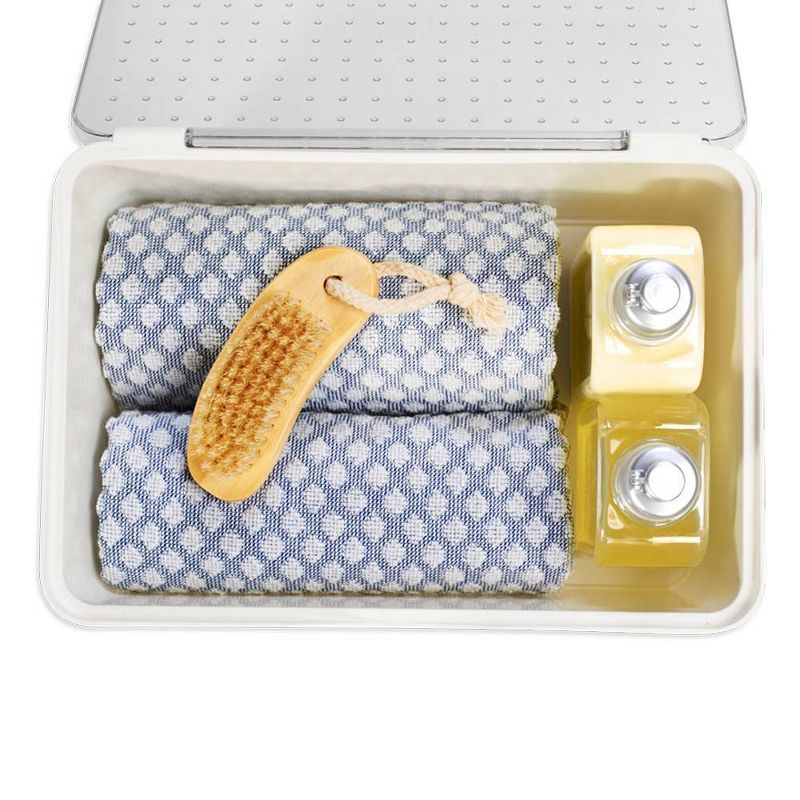 Household Essentials Banana Leaf Toilet Tissue Roll Holder Natural