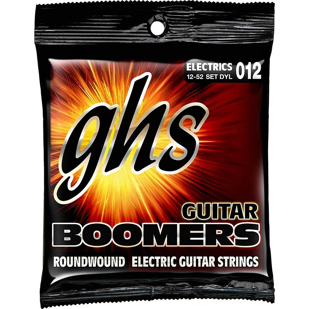 GHS DYL Boomers Light- Wound 3rd Electric Guitar Strings