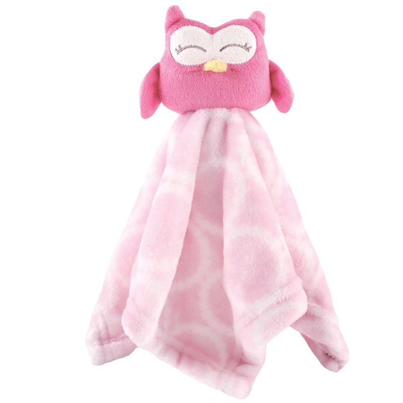 Luvable Friends Baby Plush Blanket and Security Blanket, Terrazzo Elephant, One Size