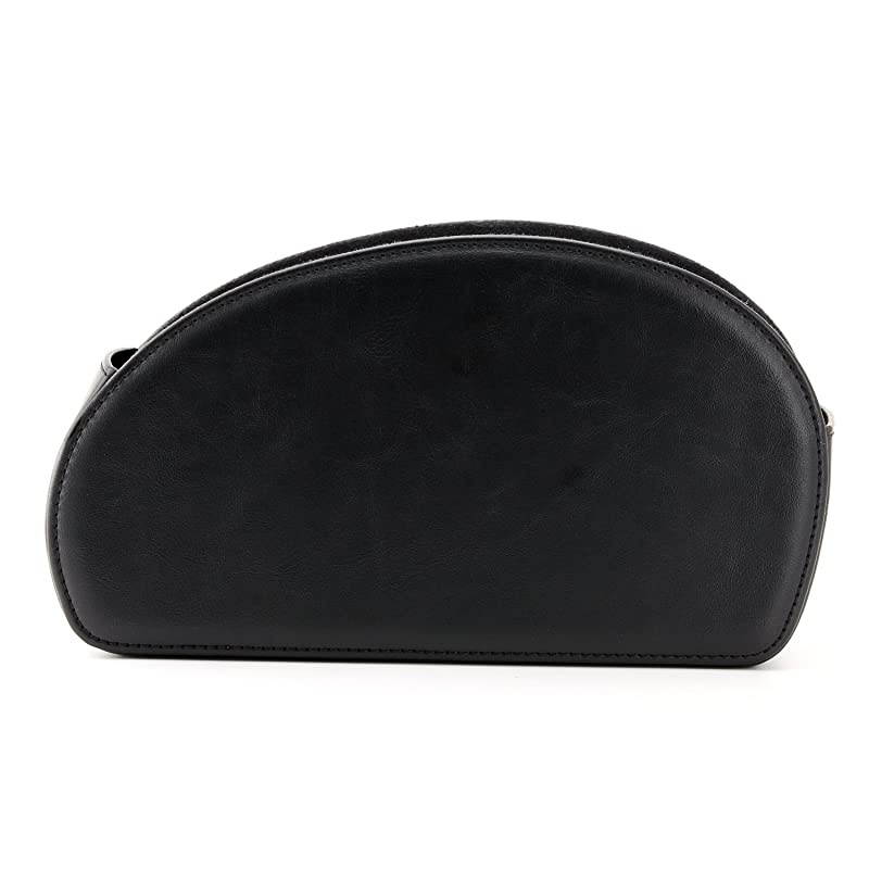 Remote Control Holder with 5 Pockets - Store DVD, Blu-Ray, TV, Roku or Apple TV Remotes - PU Leather with Suede Lining - Slim, Compact Living or Bedroom Storage