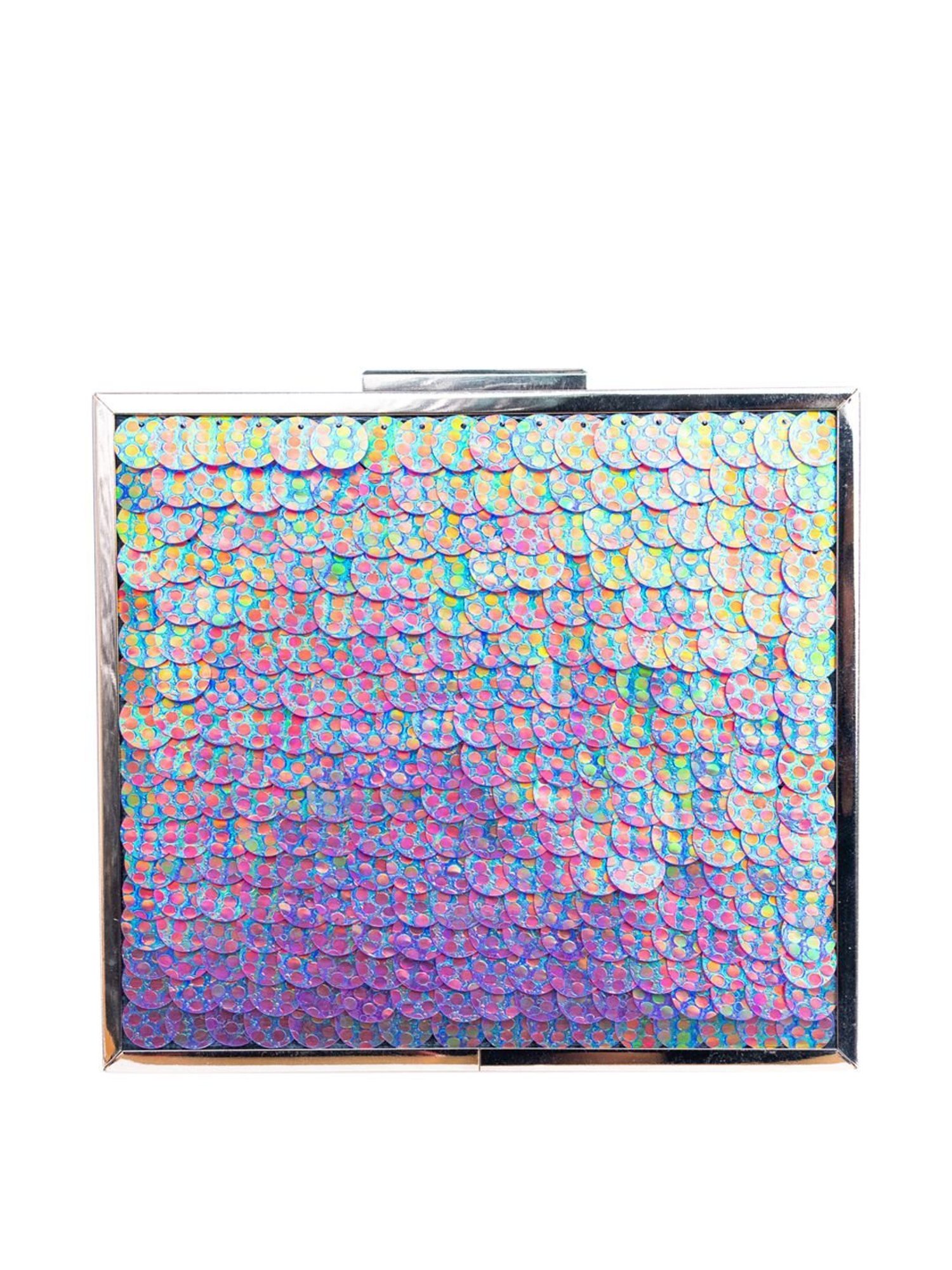 NR by Nidhi Rathi Multicolor Fabric Clutch