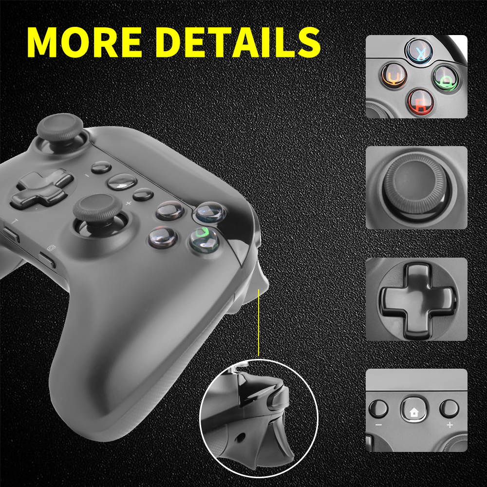 Switch PRO controller Wireless Bluetooth headset For Switch Console &mdash;with TURBO Keys + One-click Connection to Console