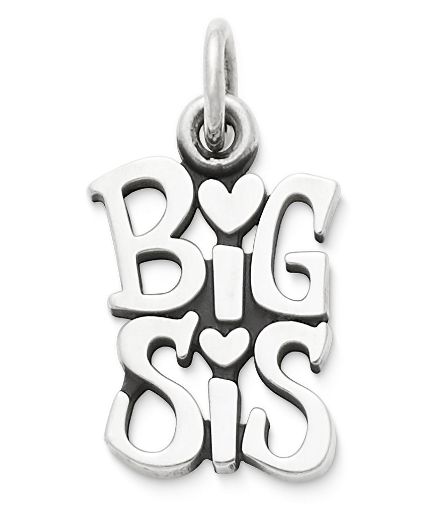 James Avery #double;Big Sis#double; Charm