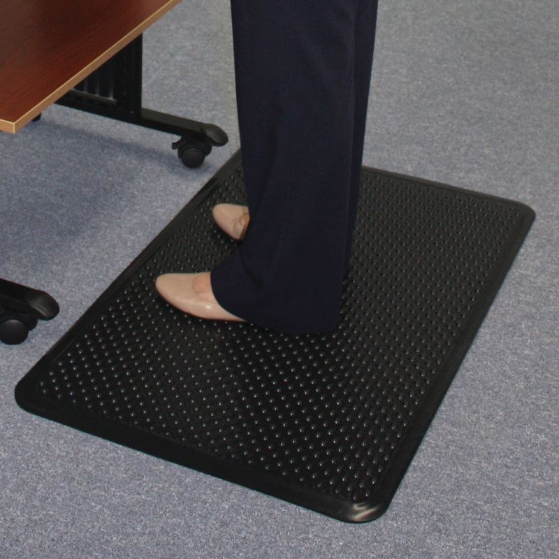2'x3' Rectangle Floor Mats Black - ES Robbins