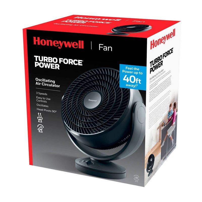 Honeywell Turbo Force Oscillating Floor Fan