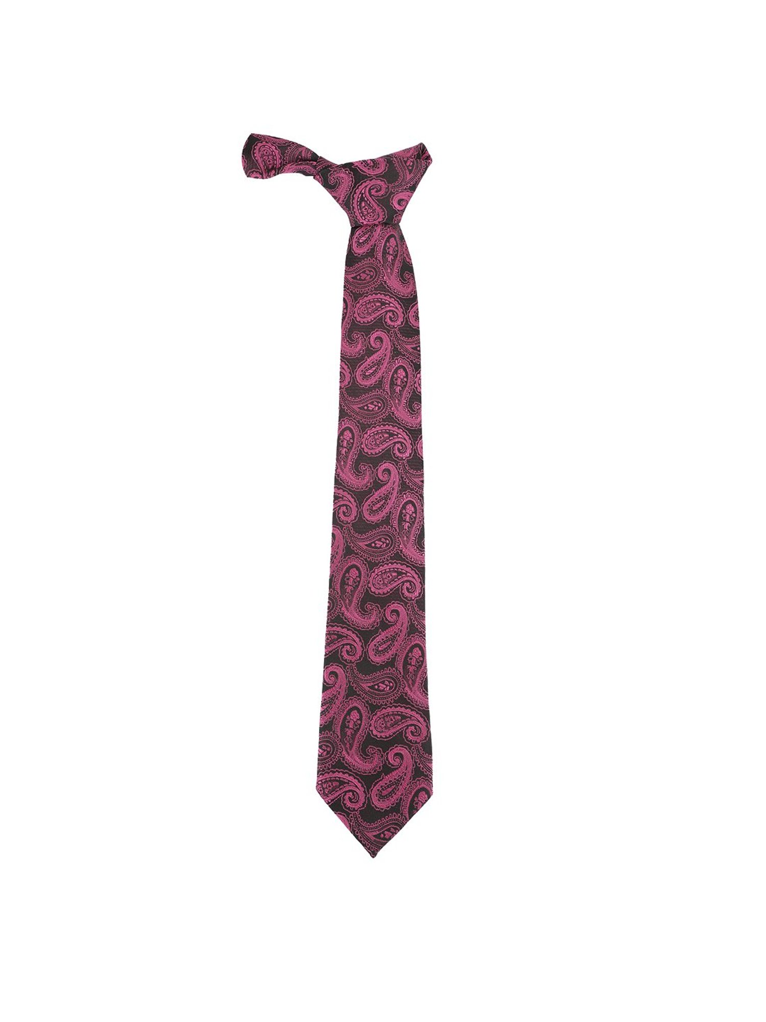 Alvaro Castagnino Pink Woven Tie