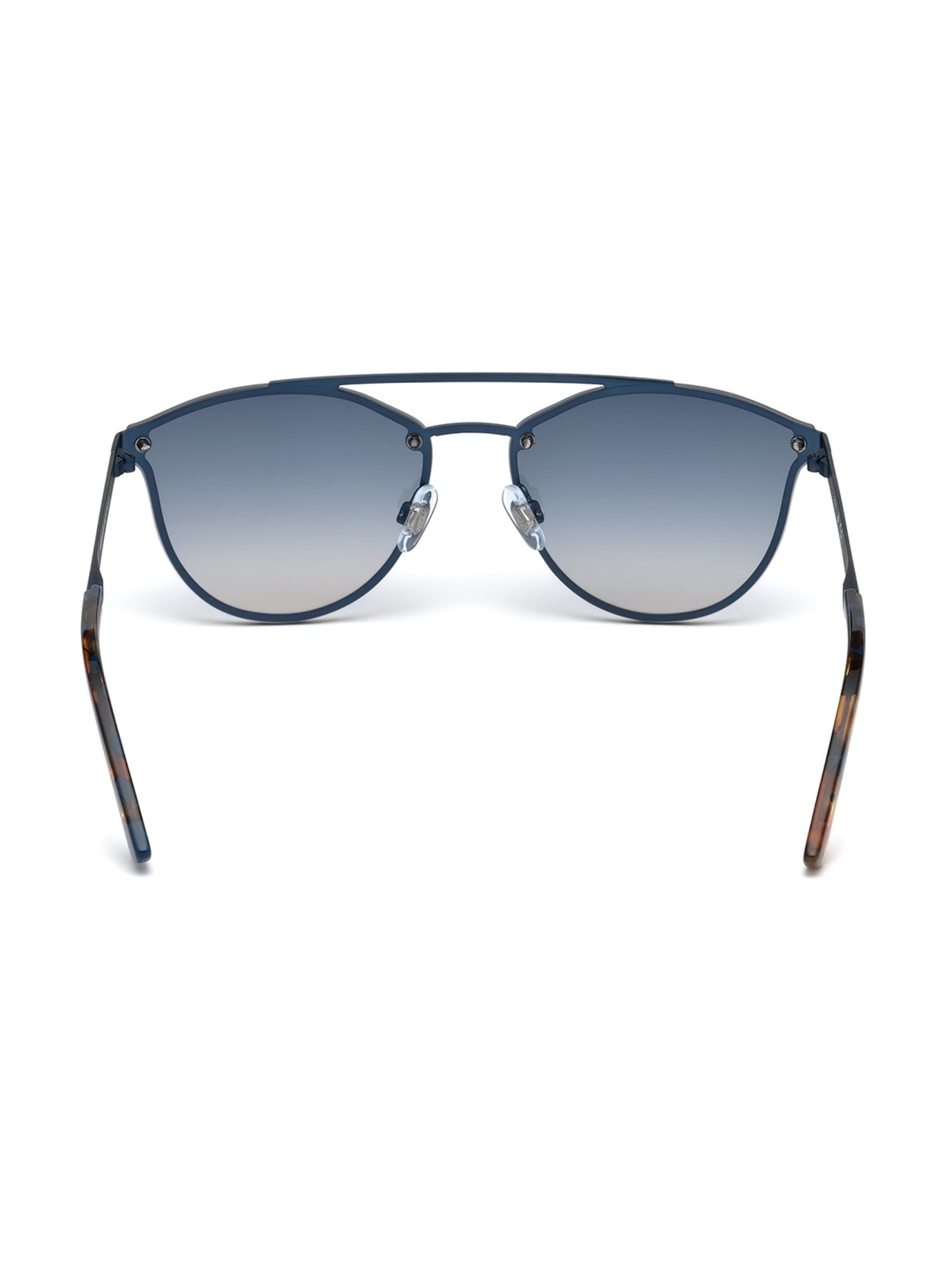 WEB EYEWEAR Blue Oval Sunglasses Designed in Italy