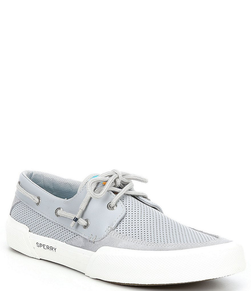 Sperry Men's Soletide 2-Eye Lace-Up Perforated Sneakers