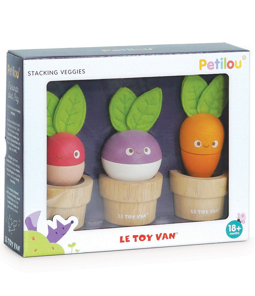 Le Toy Van Honeybake Stacking Veggies