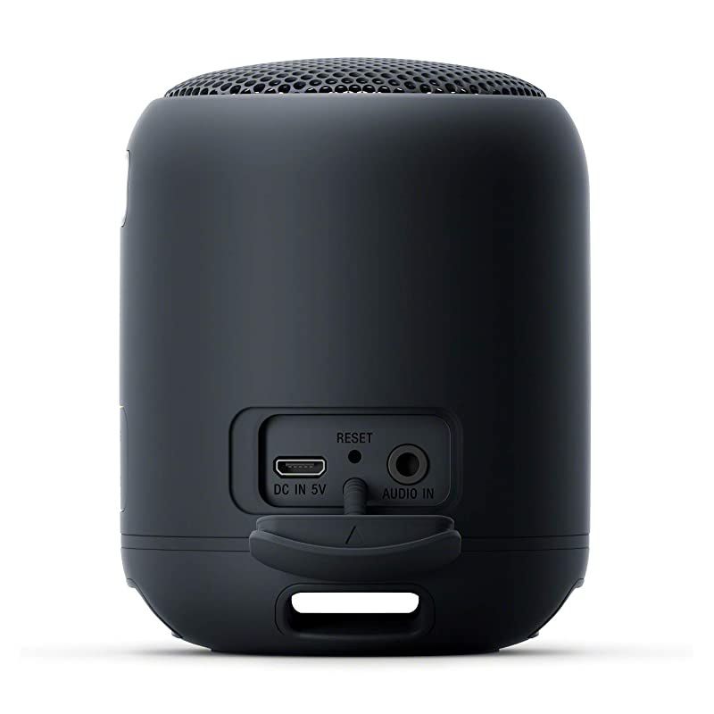 SRSXB12 Extra Bass Portable Bluetooth Speaker Black with Hardshell Carrying Case Bundle 2 Items