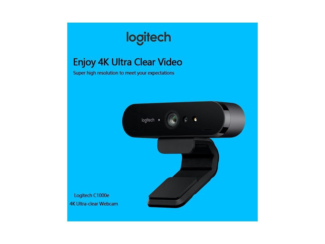 Logitech BRIO C1000e 4K HD Original BRIO C1000e 4K HD Webcam For Video Conference Streaming Recording Computer Peripherals