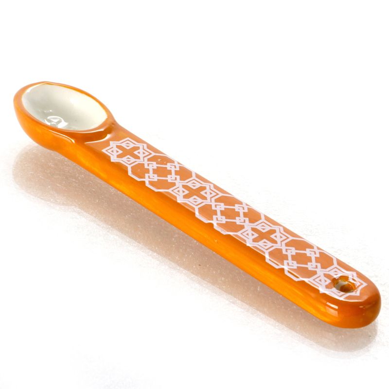 Gibson Urban Market Life On The Farm 4 Piece Durastone Figural Rooster Measuring Spoon Set