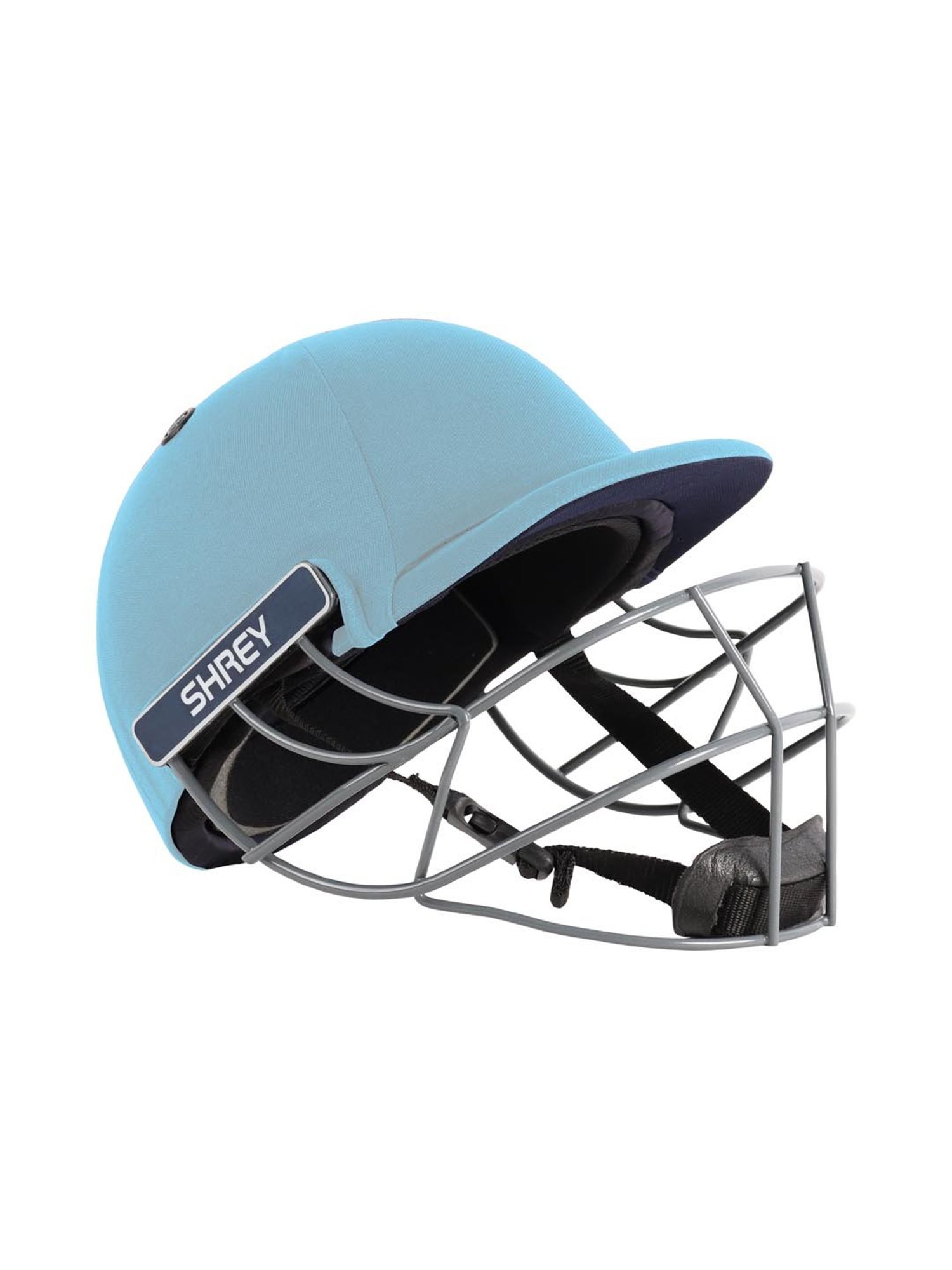 Shrey Sky Blue Performance Steel Cricket Helmet (S)