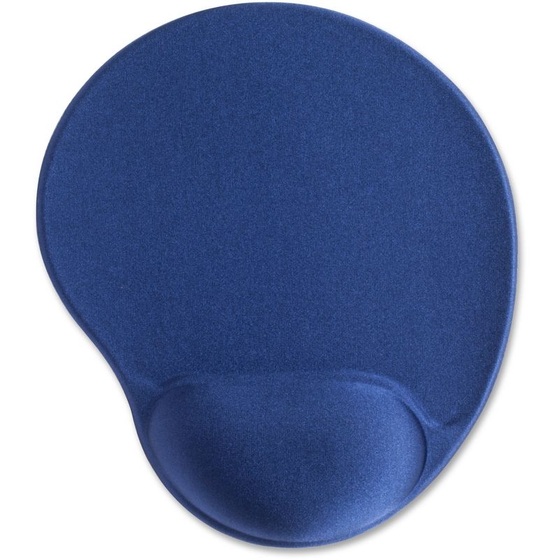 Compucessory Gel Mouse Pad Wrist Rest 9"x10"x1" Blue 45162
