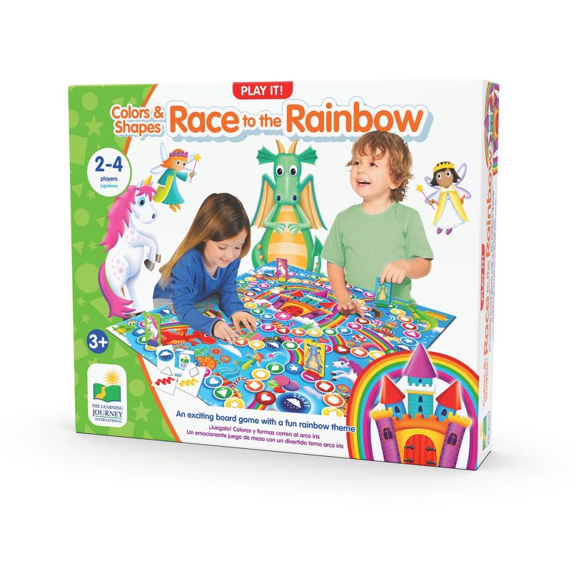 The Learning Journey Play It! Colors & Shapes Race To The Rainbow