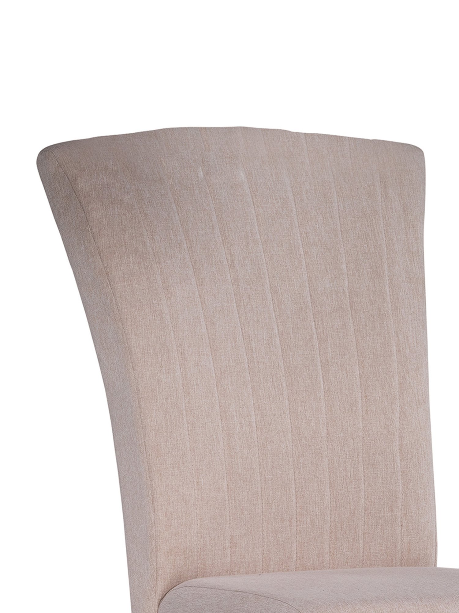 Durian Elanor Modern Brown & Beige Premium Leatherette Dining Chair