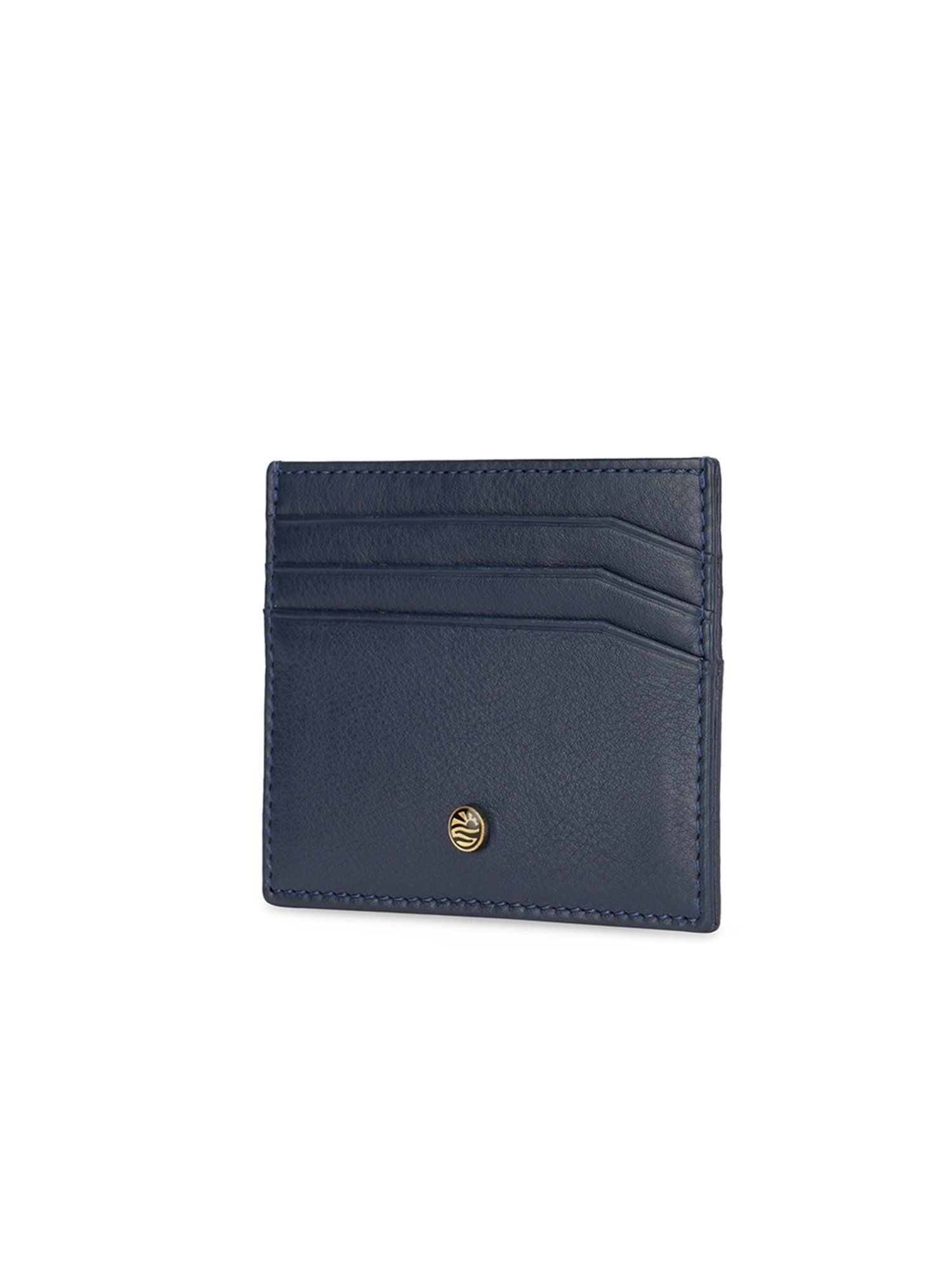 PERQUISITE CENTURION Navy Solid Card Holder