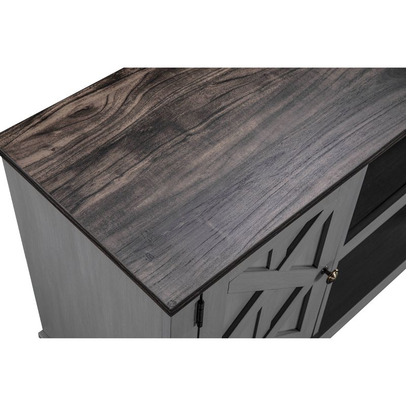 TV Stand for TVs up to 50" Gray - Home Essentials