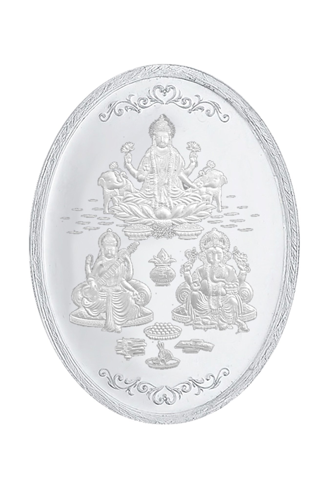 Taraash Ganpati 999 10gm Silver Coin